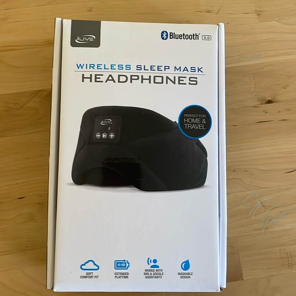 ILive wireless sleep mask headphones